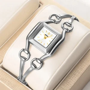 Edelstahl Armbanduhr "Braccialetto Alla Moda no.359"
